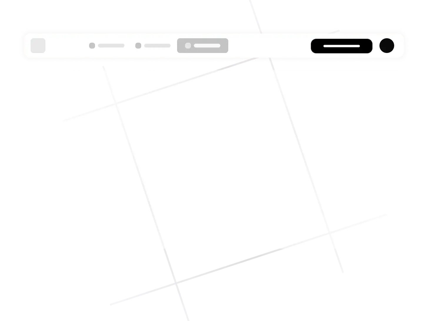 Illustration light Header nav